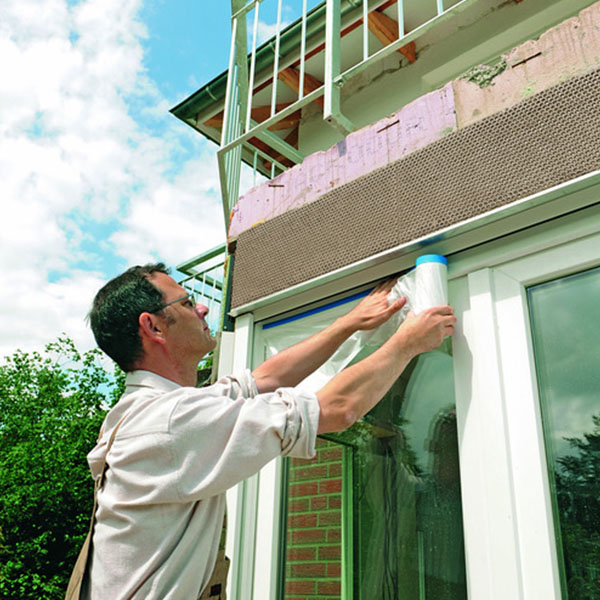 Bâche à lisière adhésive pour extérieur 4369