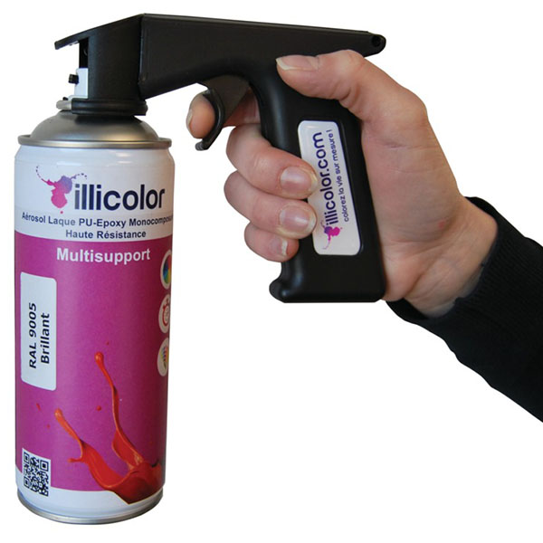 Poignée pistolet pour aérosol