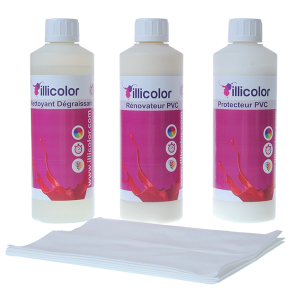 Kit de rénovation pour surface en PVC